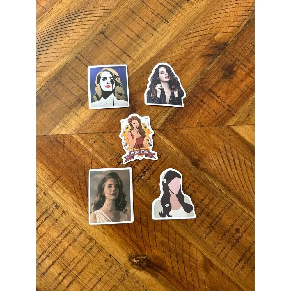 15-Piece Taylor Swift, Beyoncé & Lana Del Rey Sticker Bundle